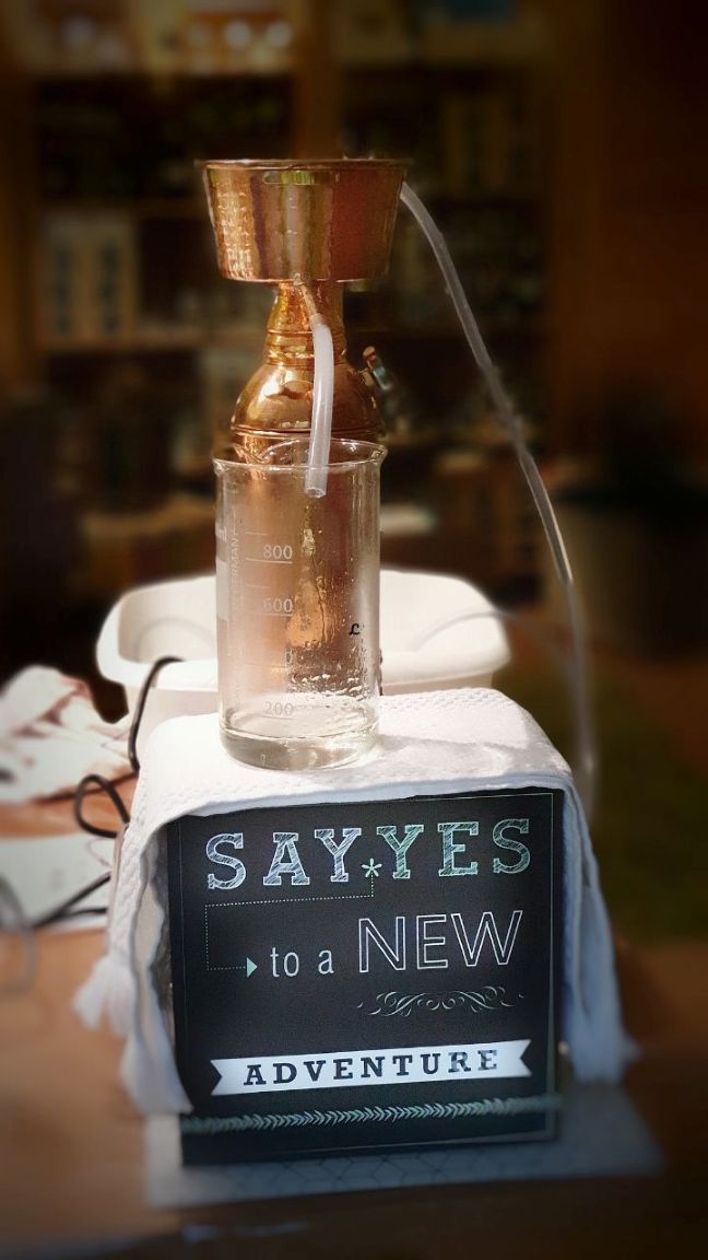 Lavendel destillieren im Workshop