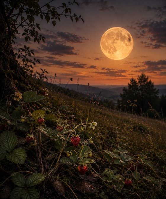 🌕 Mondbrief  6 – zum Erdbeermond  im Juni